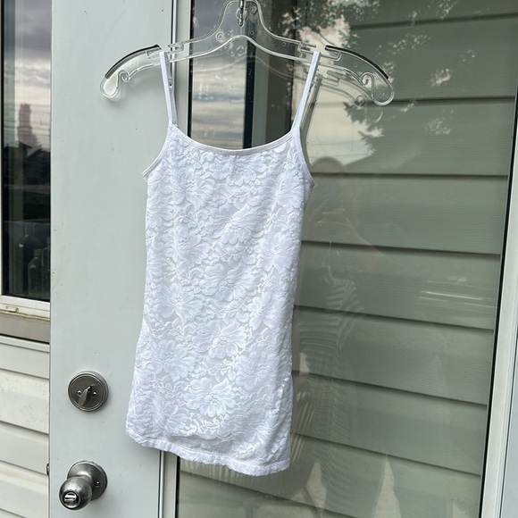 Ivivva s14 or XS tank, Puella XS striped boho, Aeropostale XS white tank - Picture 3 of 11